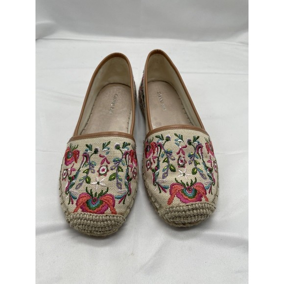 Gianni Bini Peña Floral Embroidered Shoe Sz 6.5 M - Picture 2 of 7